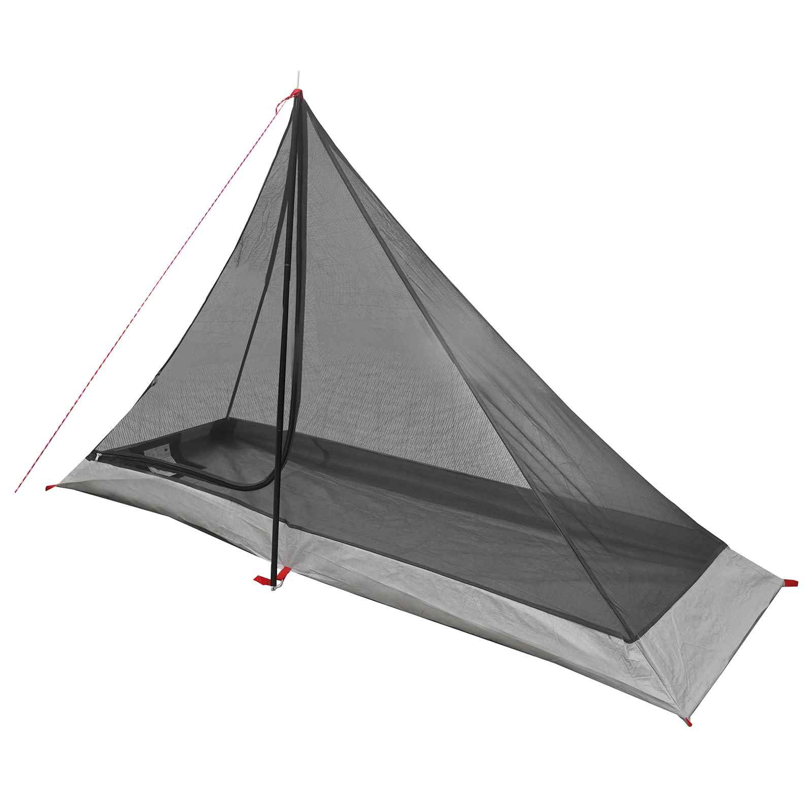 Tenda da backpacking Grigio e arancione 222 x 85 x 125 cm