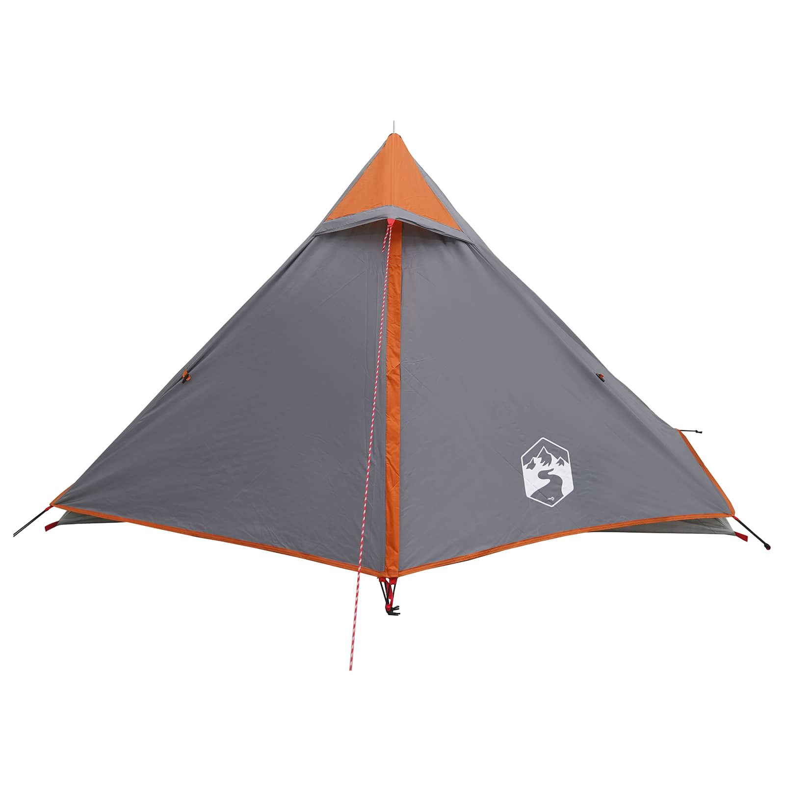 Tenda da backpacking Grigio e arancione 222 x 85 x 125 cm