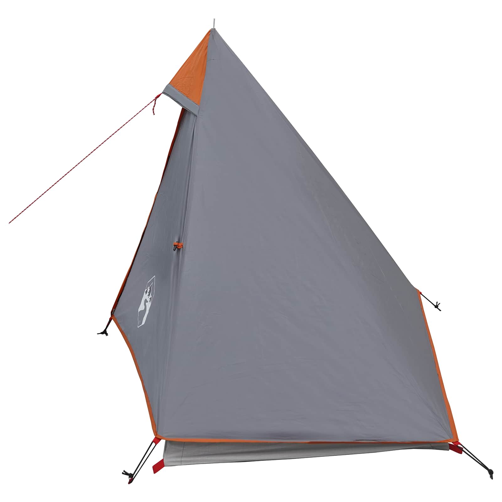 Tenda da backpacking Grigio e arancione 222 x 85 x 125 cm