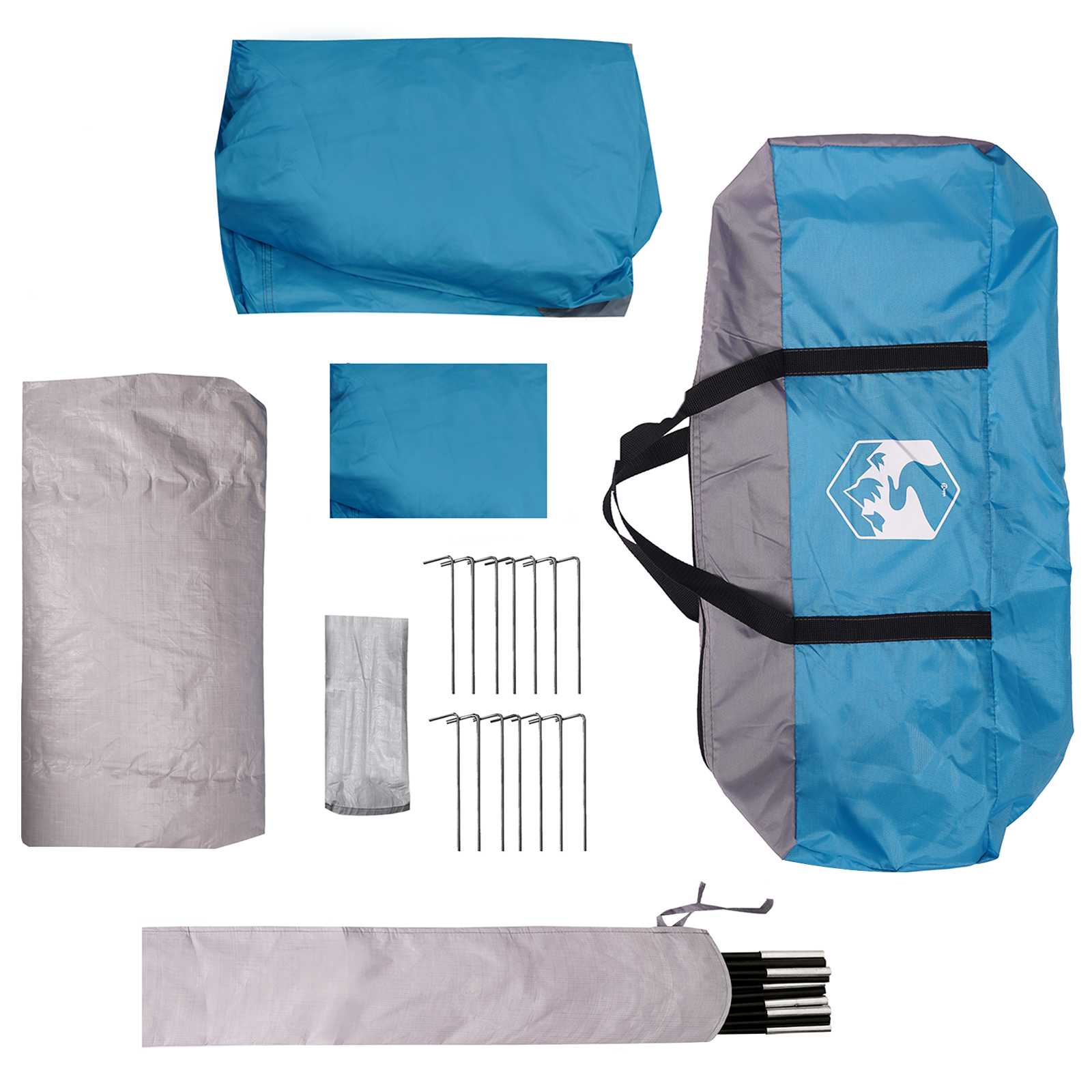 Tenda a tunnel Blu 275 x 240 x 200 cm