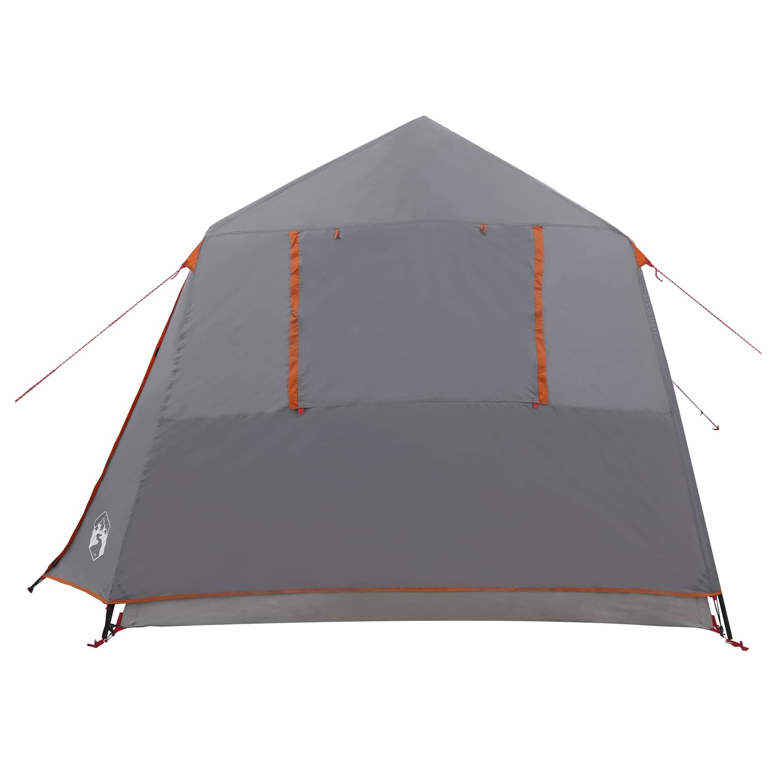 Tenda a tunnel Grigio e arancione 275 x 240 x 200 cm