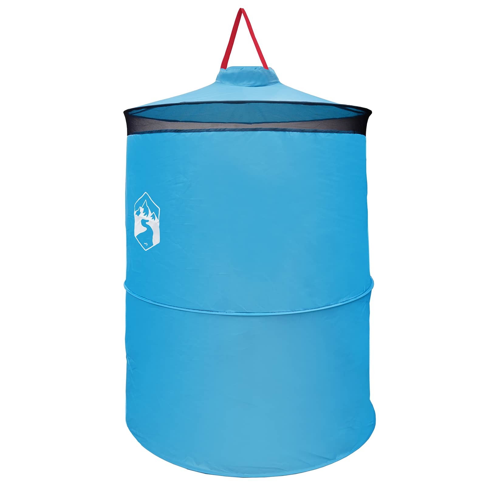 Tenda per toilet pop-up con corda sospesa Blu 97 x 126 cm