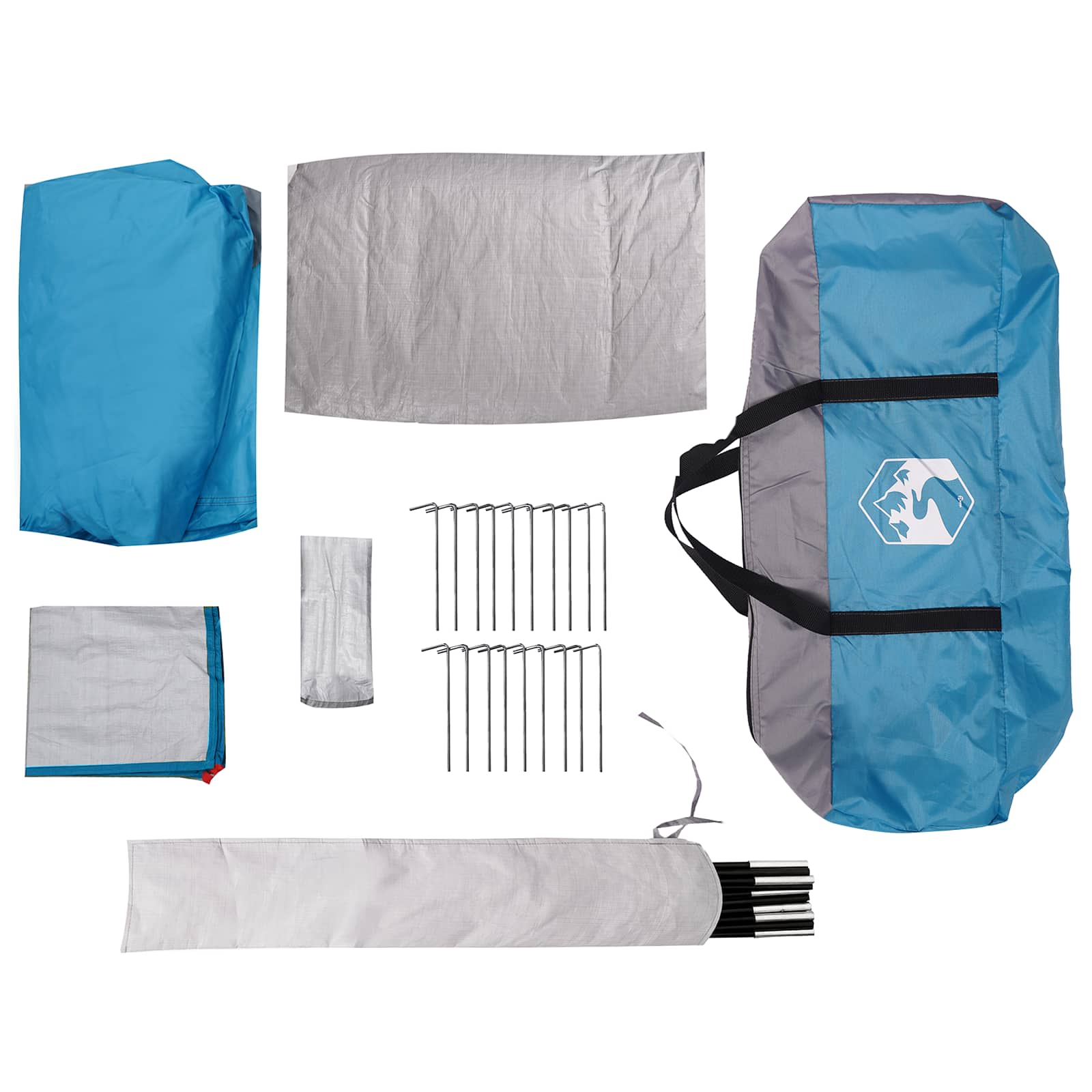 Tenda a tunnel Blu 390 x 215 x 152 cm