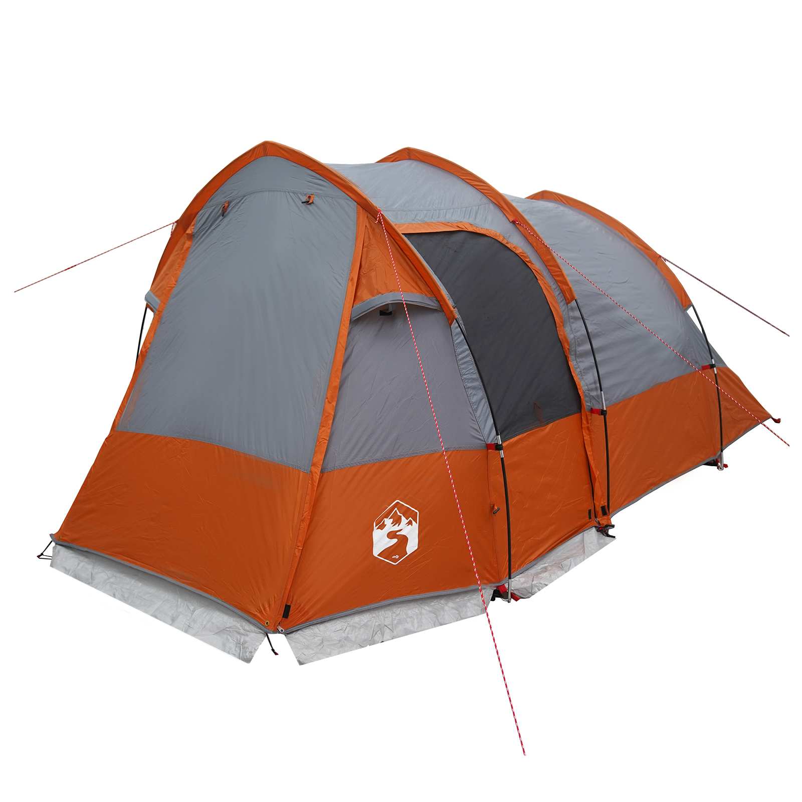 Tenda a tunnel Grigio e arancione 390 x 215 x 152 cm