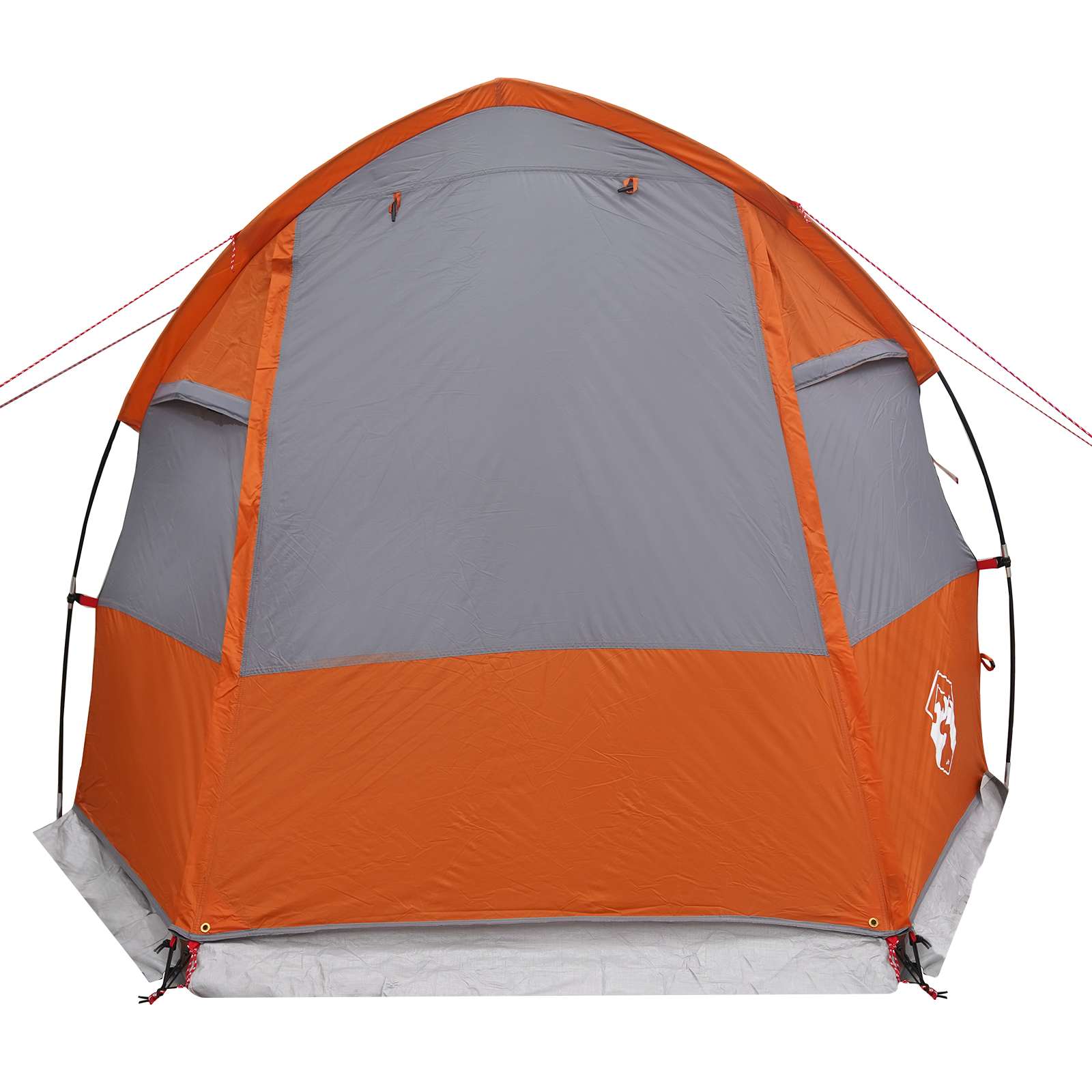 Tenda a tunnel Grigio e arancione 390 x 215 x 152 cm