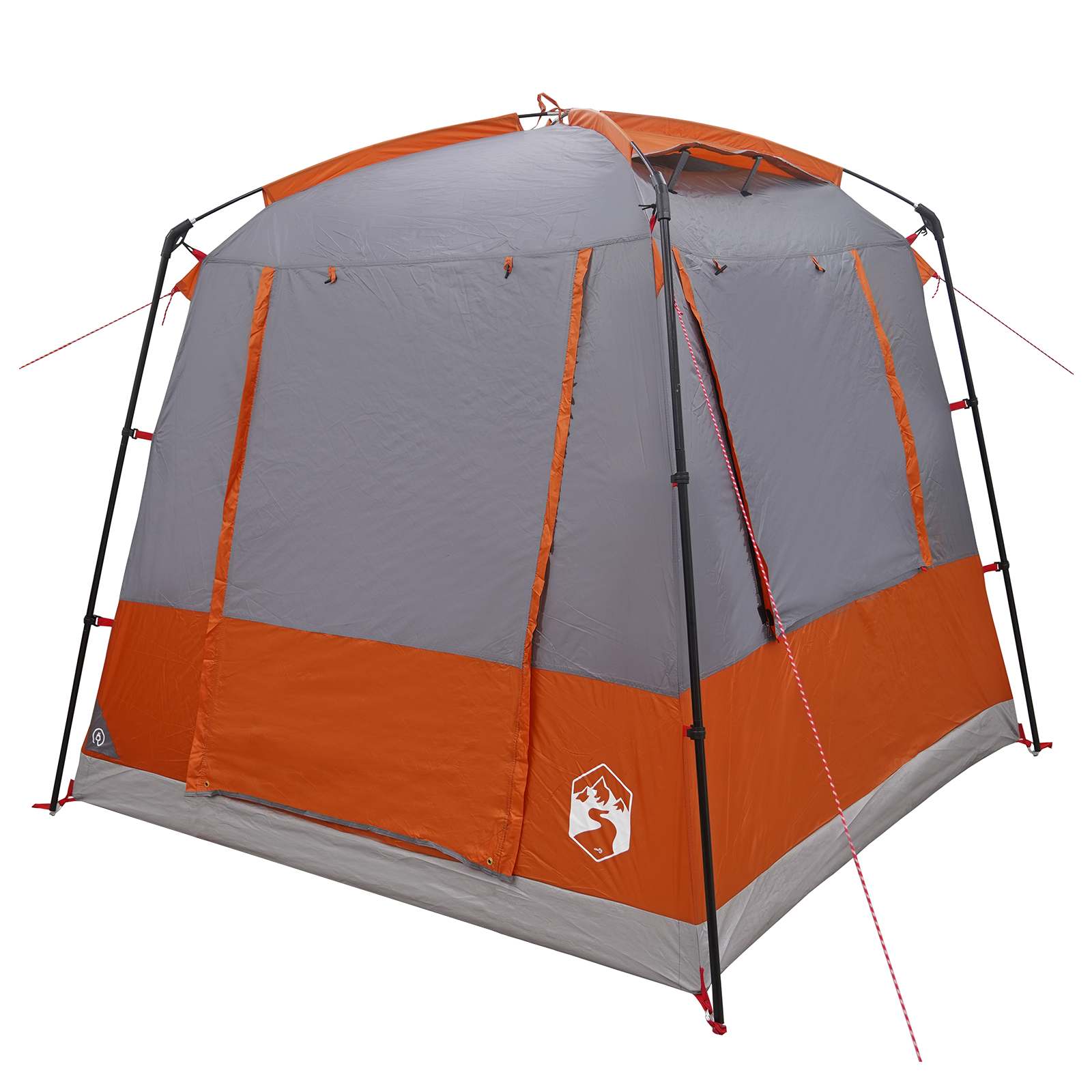 Tenda Party 4 persona Grigio e arancione
