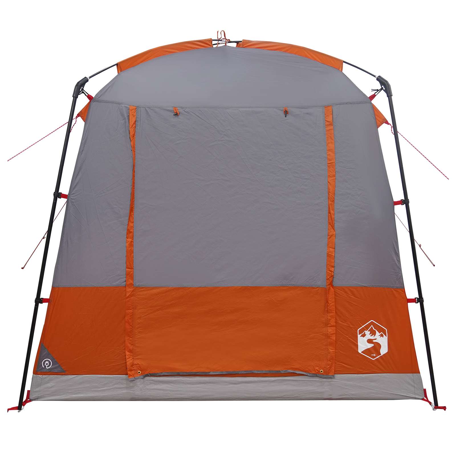 Tenda Party 4 persona Grigio e arancione