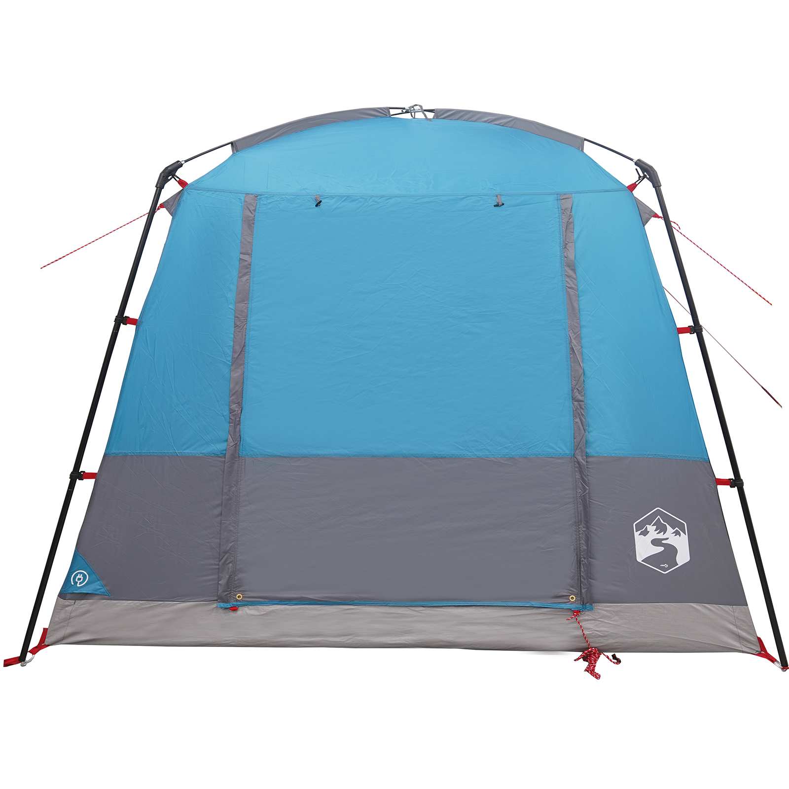 Tenda Party 10 persona Blu Poliestere 185T con rivestimento PU