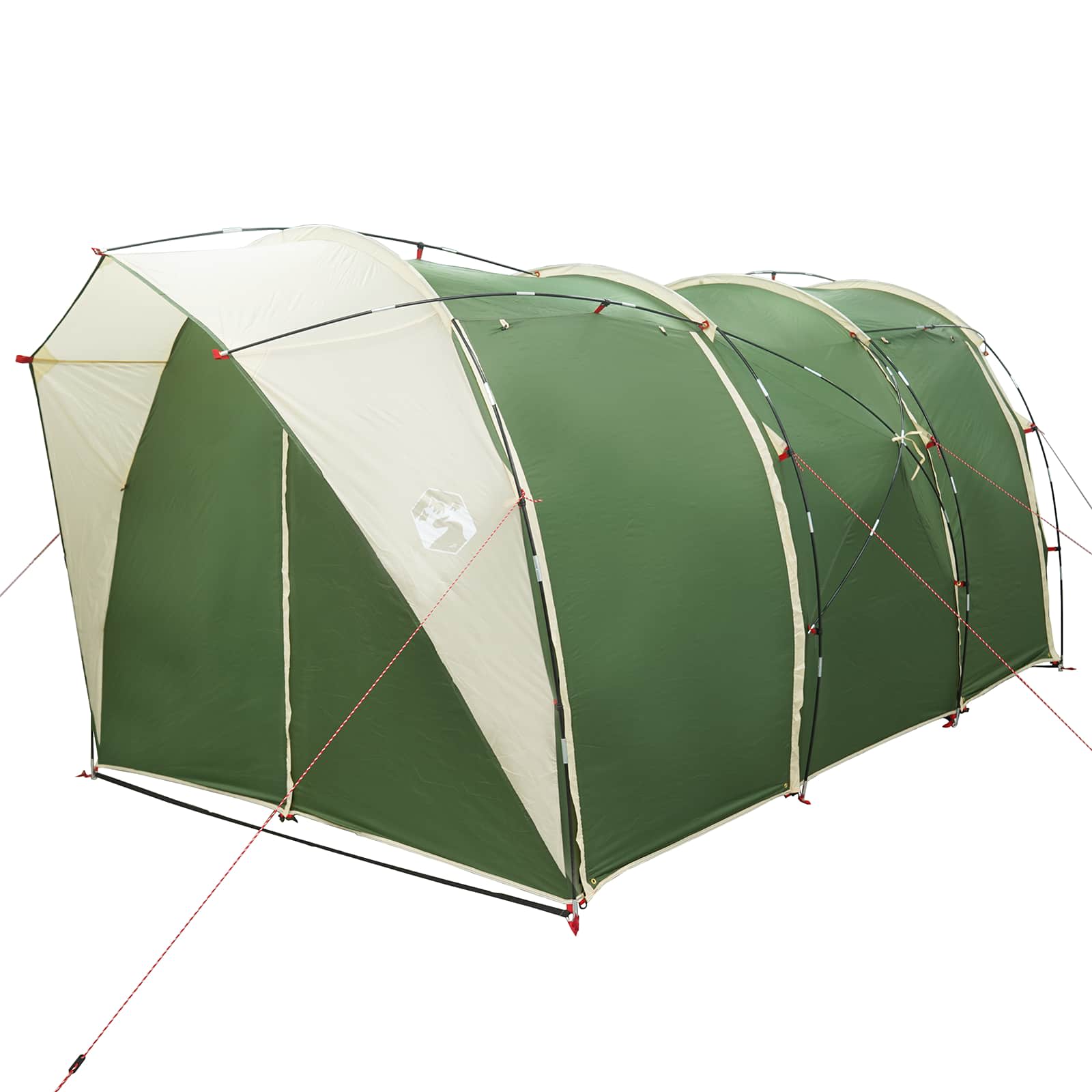 Tenda a tunnel 4 persona Verde