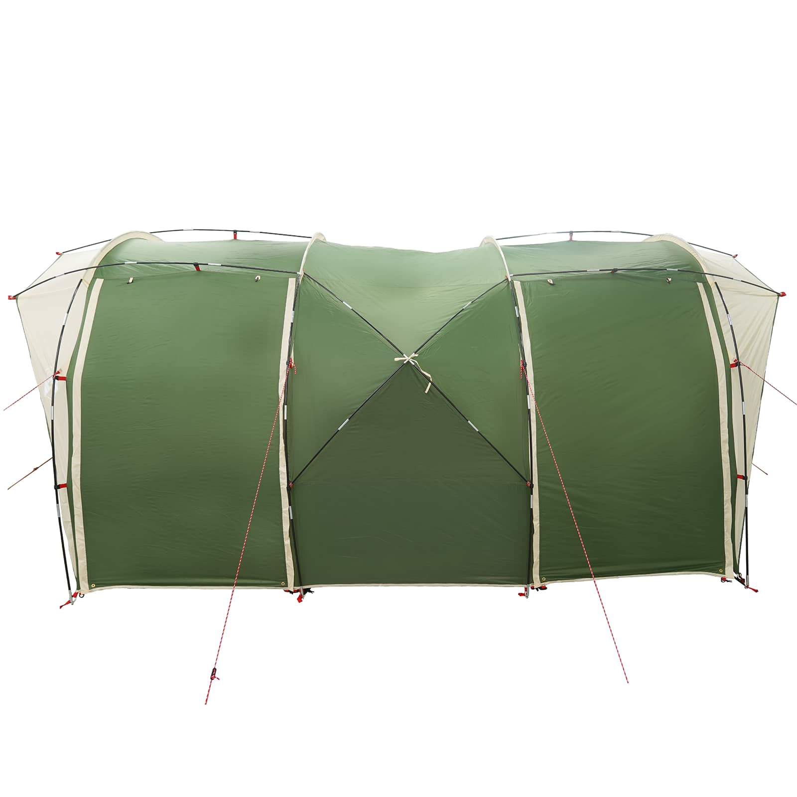 Tenda a tunnel 4 persona Verde