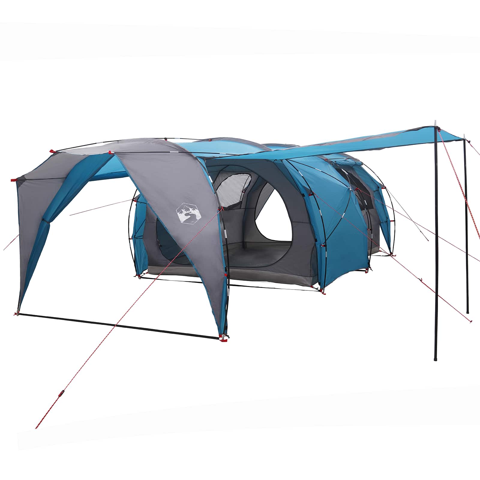Tenda a tunnel 6 persona Blu