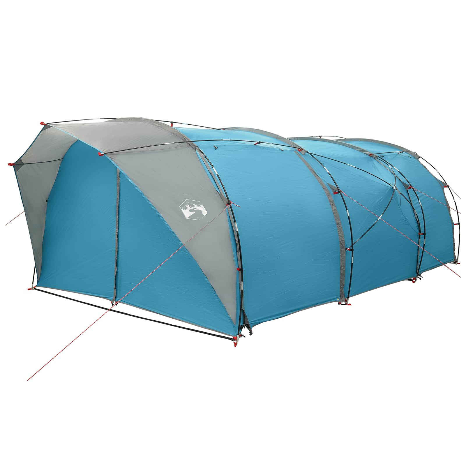 Tenda a tunnel 6 persona Blu