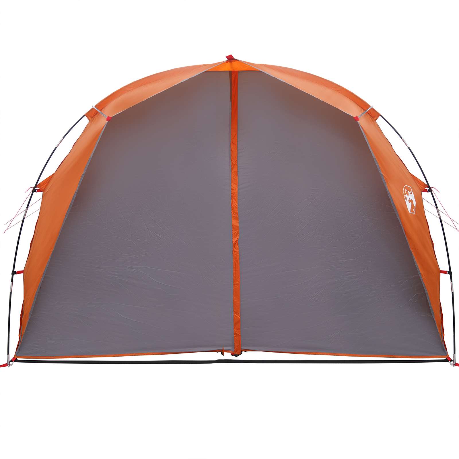 Tenda a tunnel 6 persona Grigio e arancione