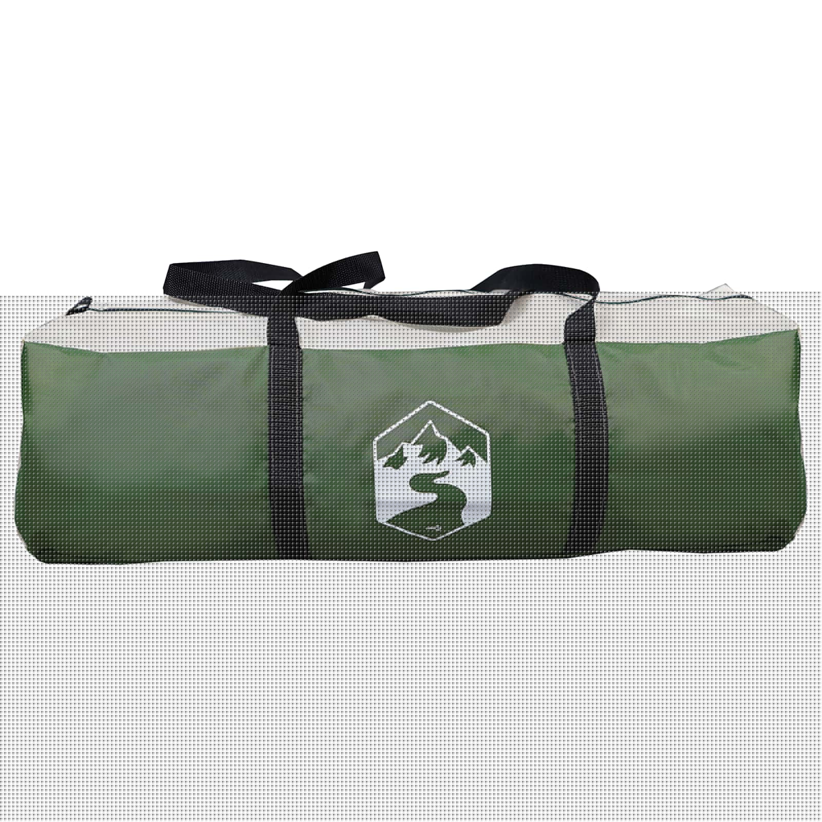 Tenda familiare con telo da pioggia resistente all'acqua Verde
