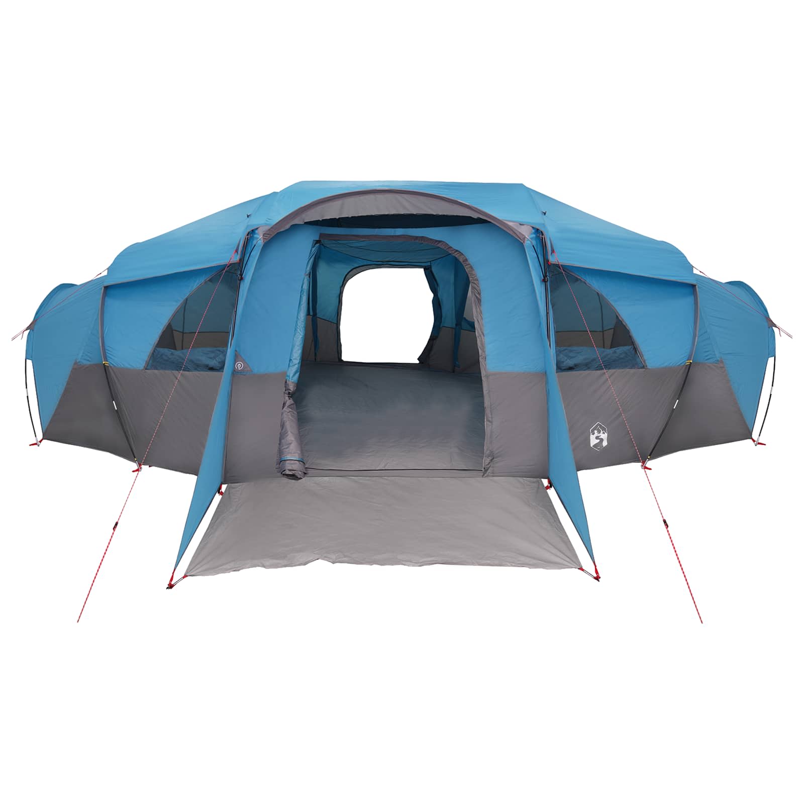 Tenda familiare con telo da pioggia resistente all'acqua