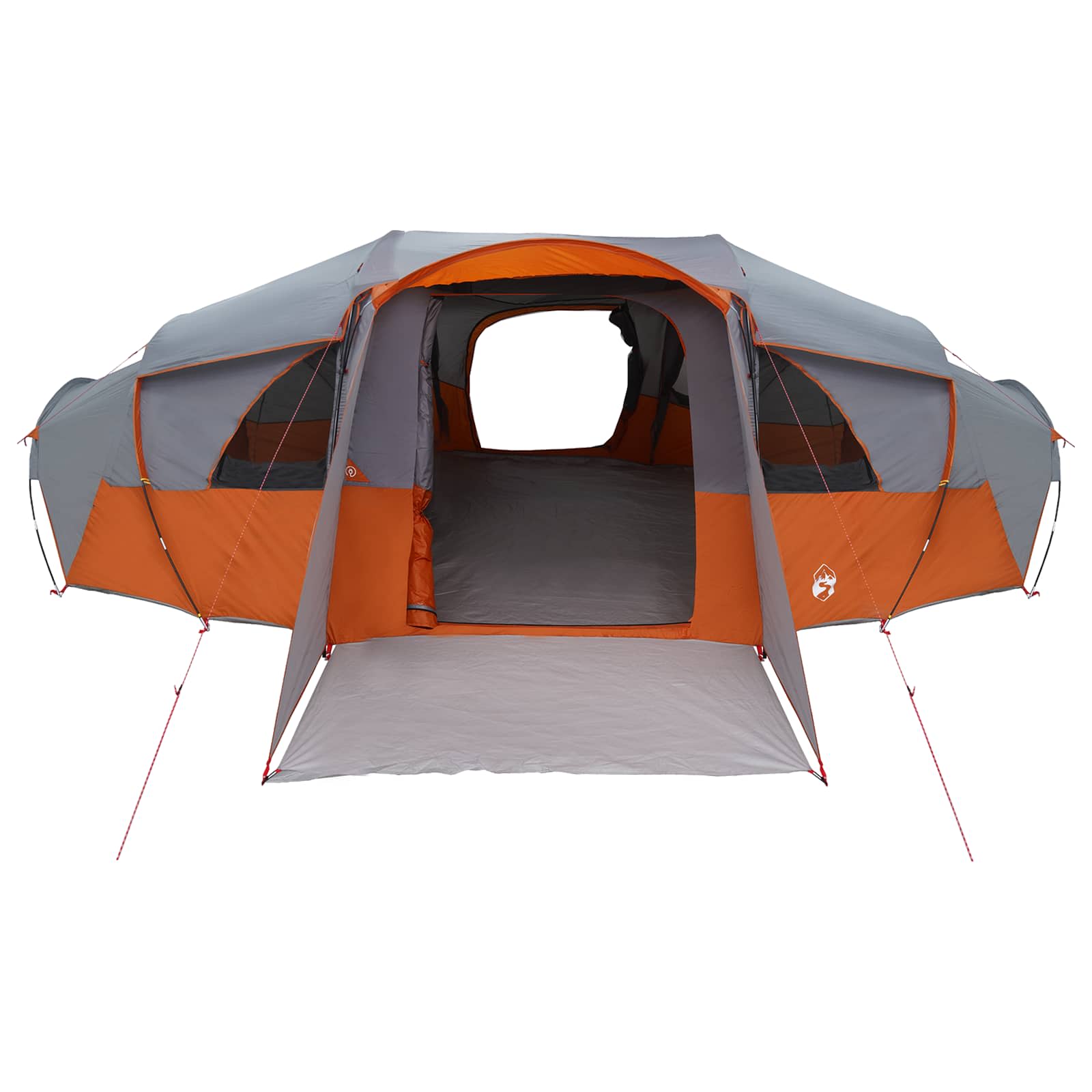 Tenda familiare con telo da pioggia resistente all'acqua