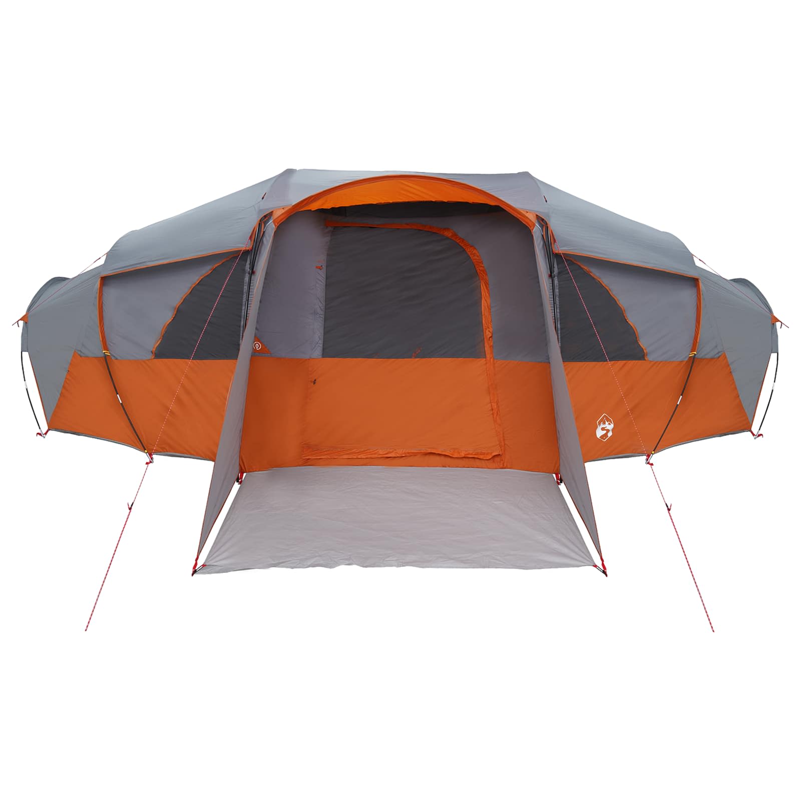 Tenda familiare con telo da pioggia resistente all'acqua