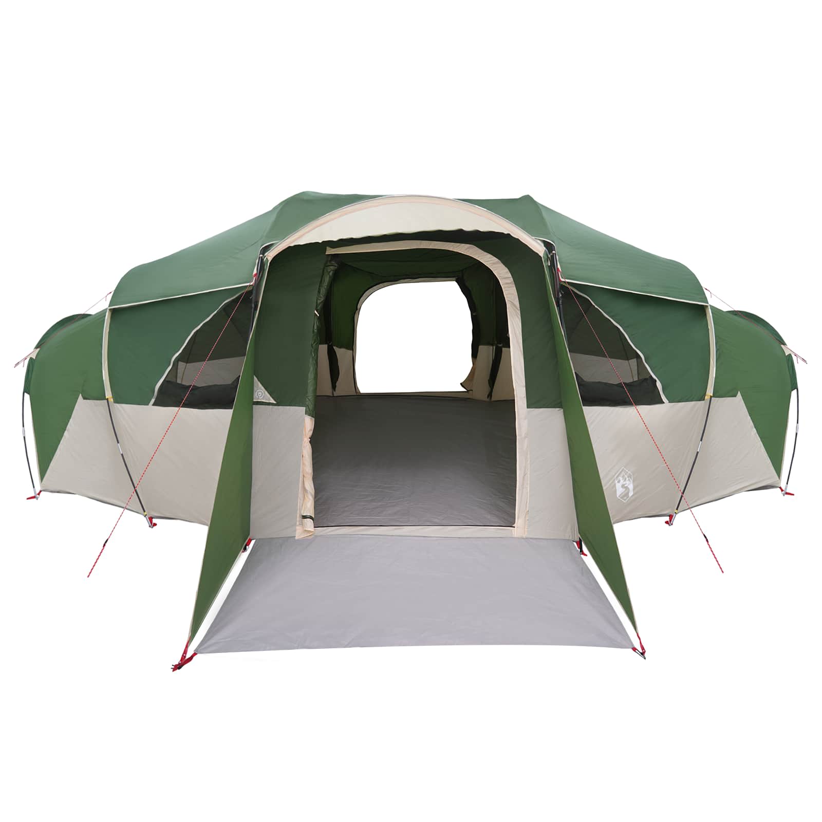 Tenda familiare con telo da pioggia resistente all'acqua
