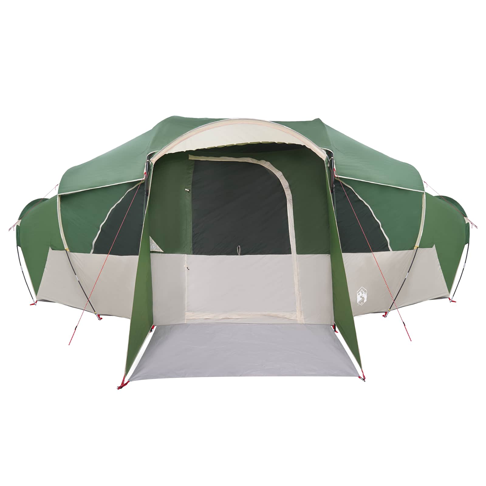 Tenda familiare con telo da pioggia resistente all'acqua