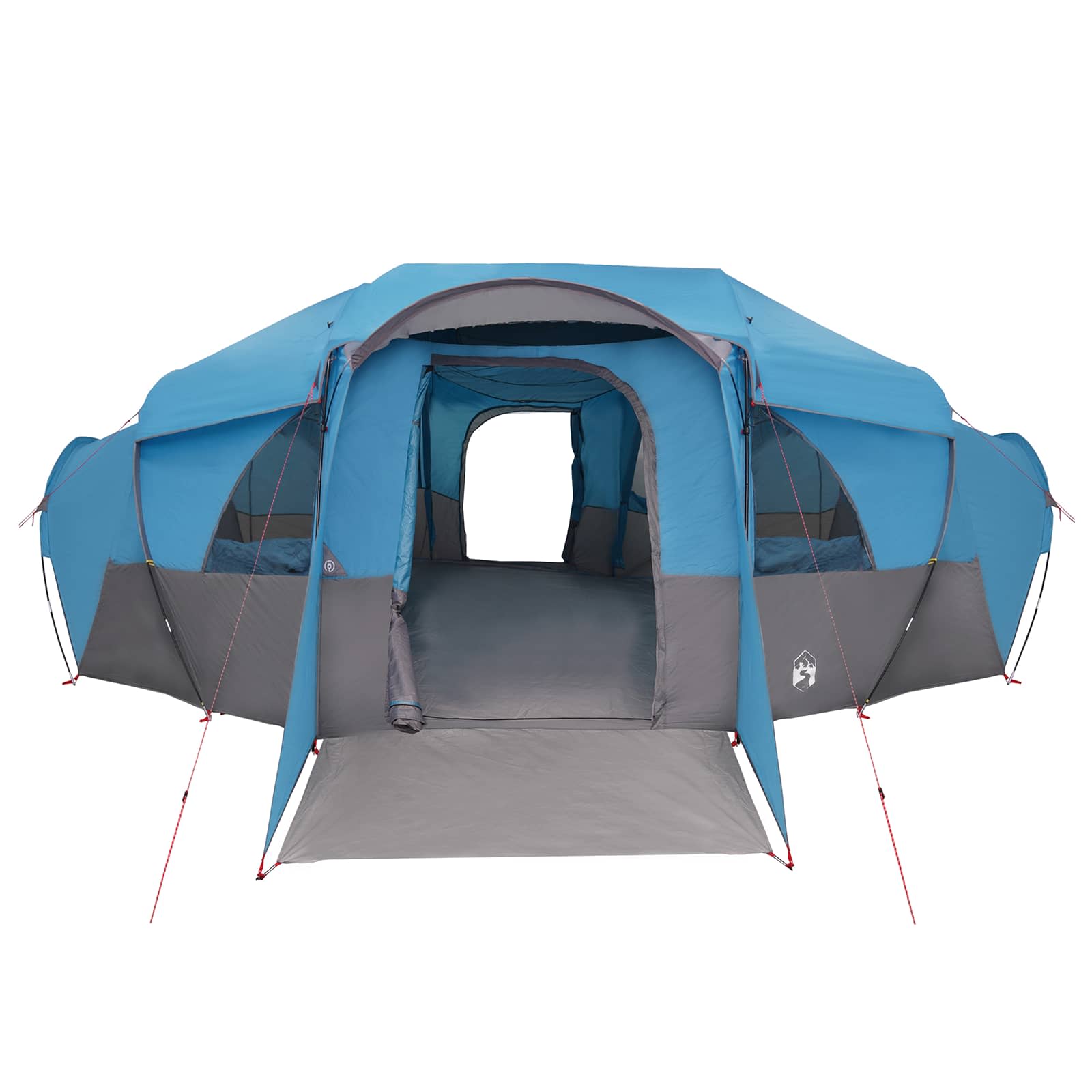 Tenda familiare con telo da pioggia resistente all'acqua