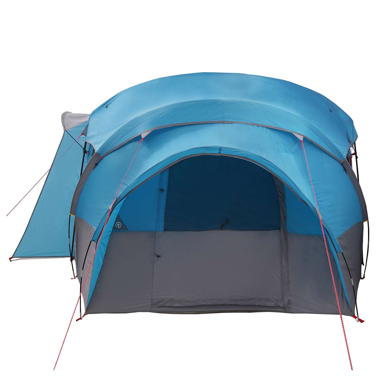 Tenda familiare con telo da pioggia resistente all'acqua