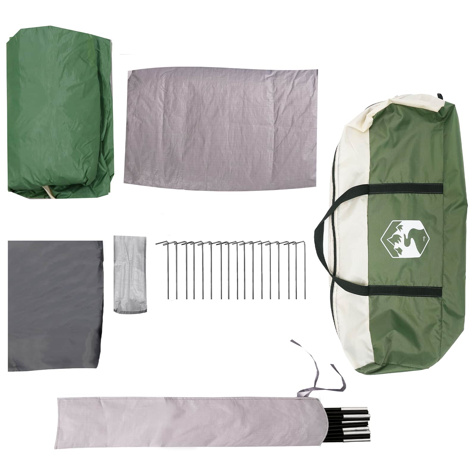 Tenda Familiare 14 persona Verde