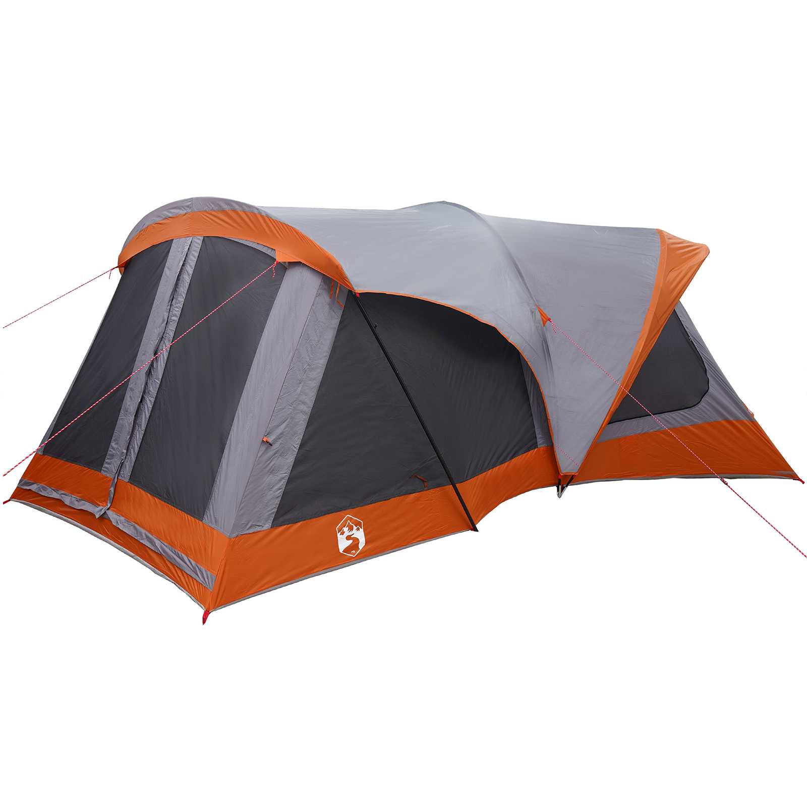 Tenda Familiare 14 persona Grigio e arancione