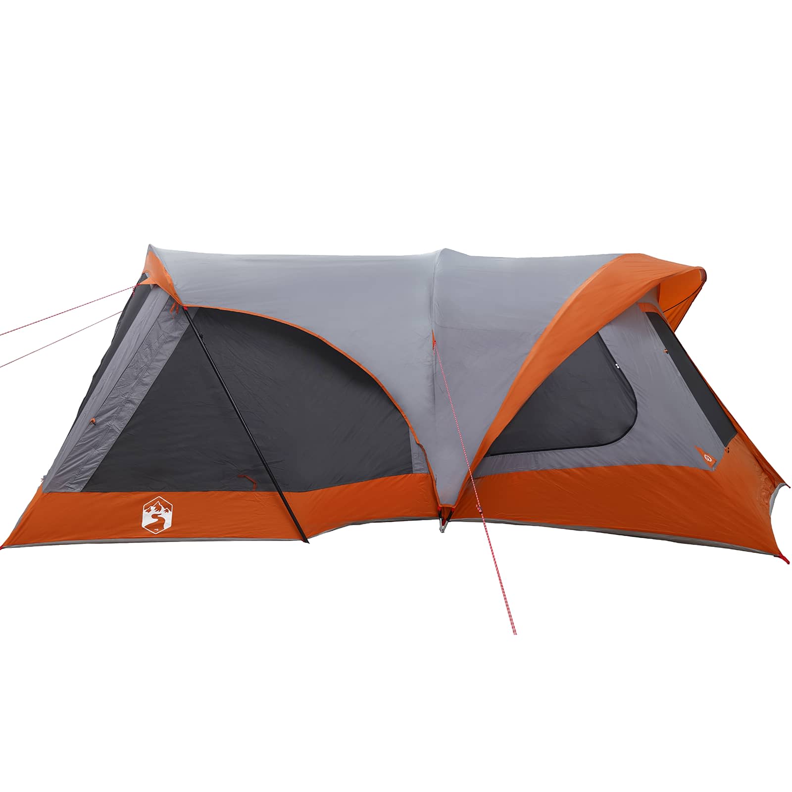 Tenda Familiare 14 persona Grigio e arancione