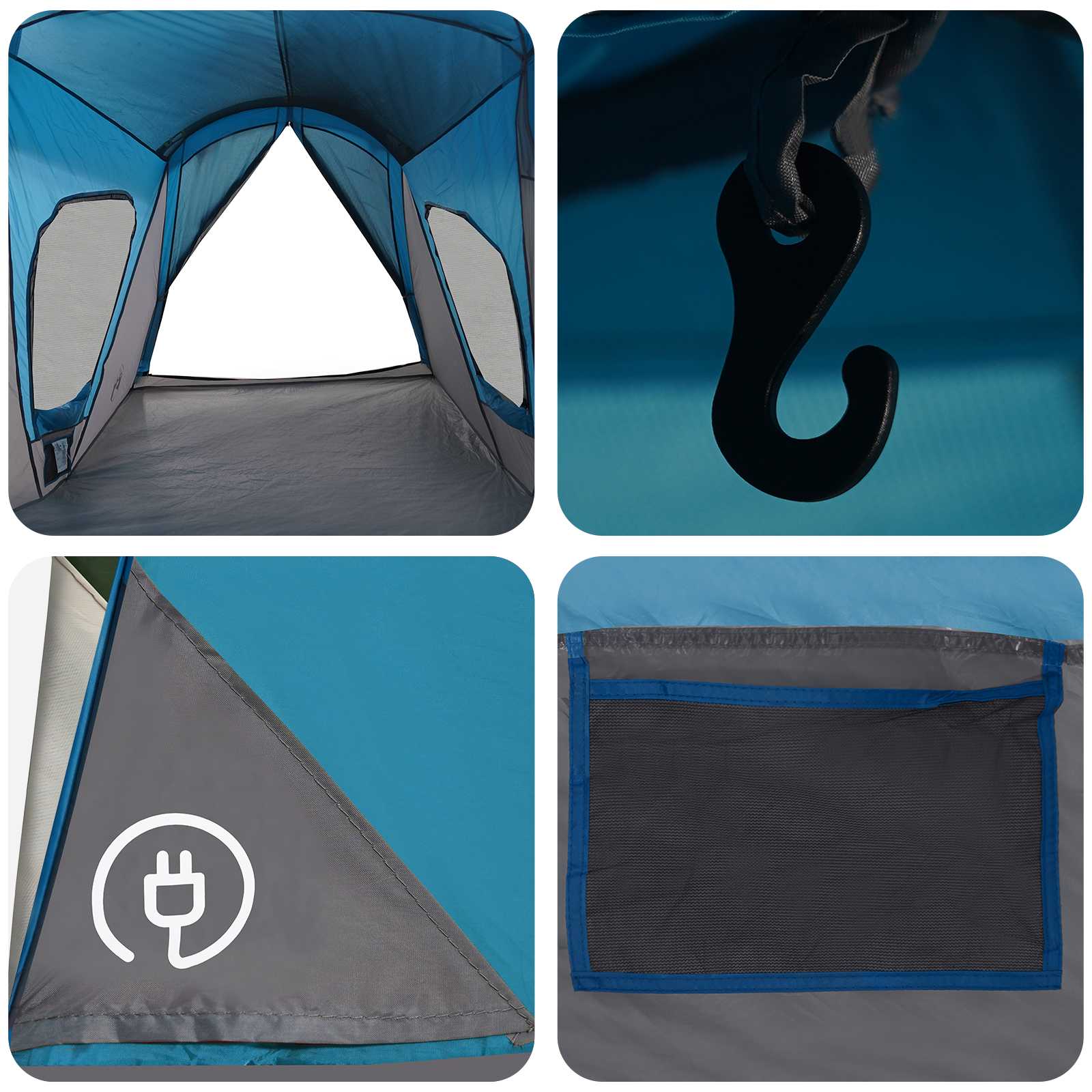 Tenda Familiare 14 persona Blu