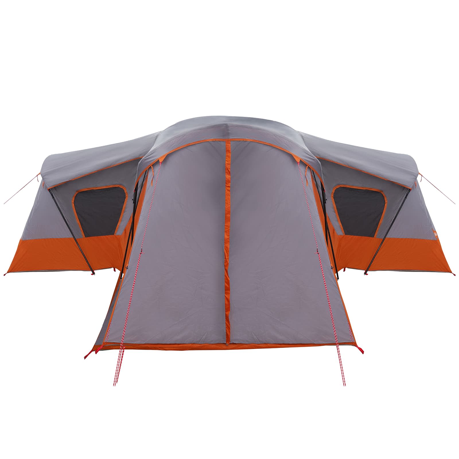 Tenda Familiare 14 persona Grigio e arancione