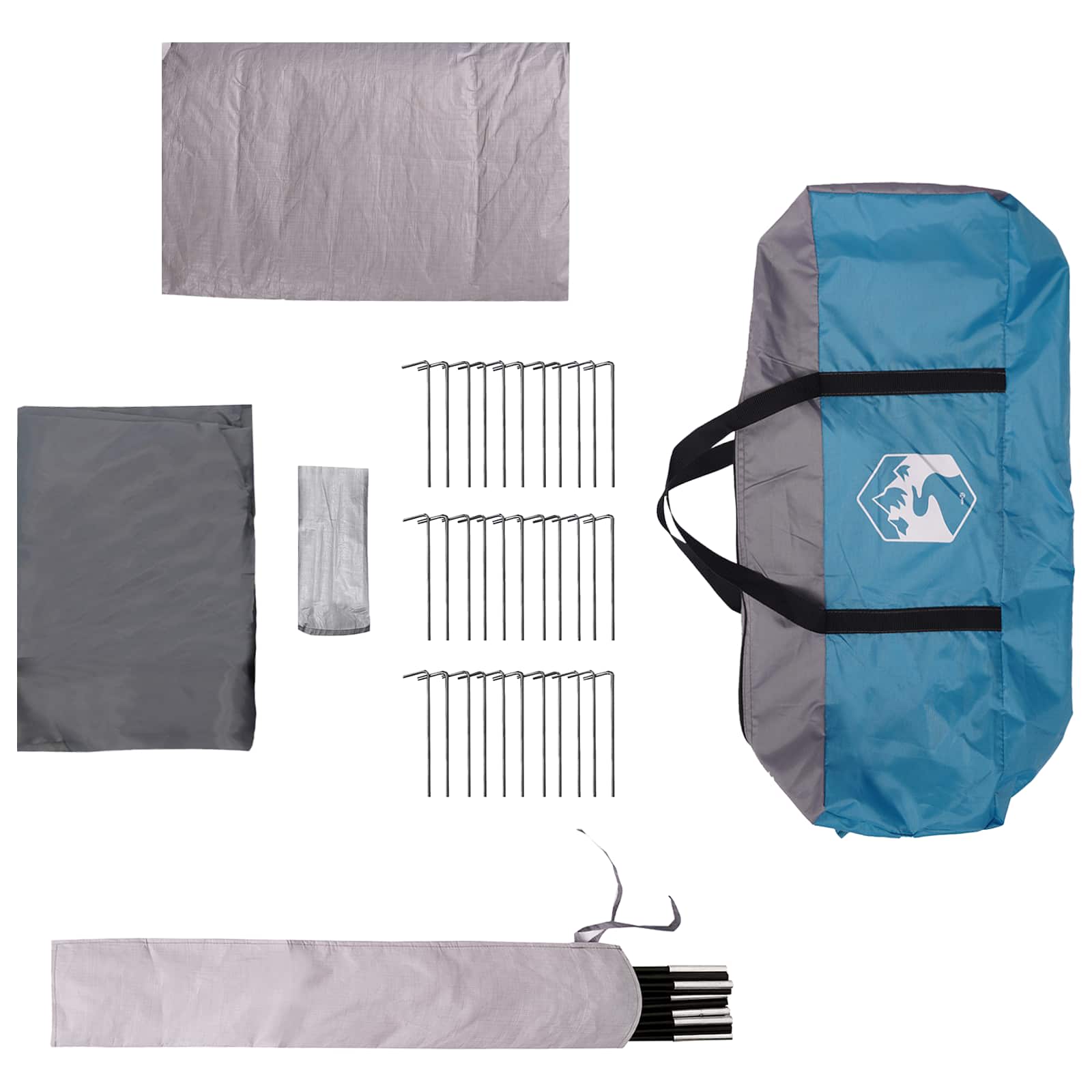 Tenda a tunnel Blu 675 x 392 x 210 cm