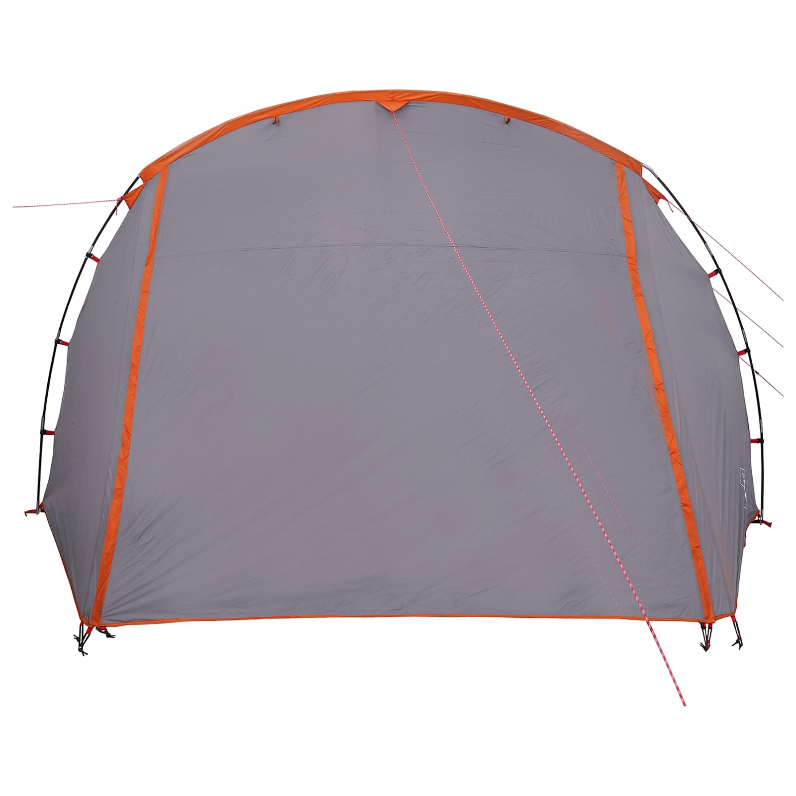 Tenda a tunnel Grigio e arancione 675 x 392 x 210 cm