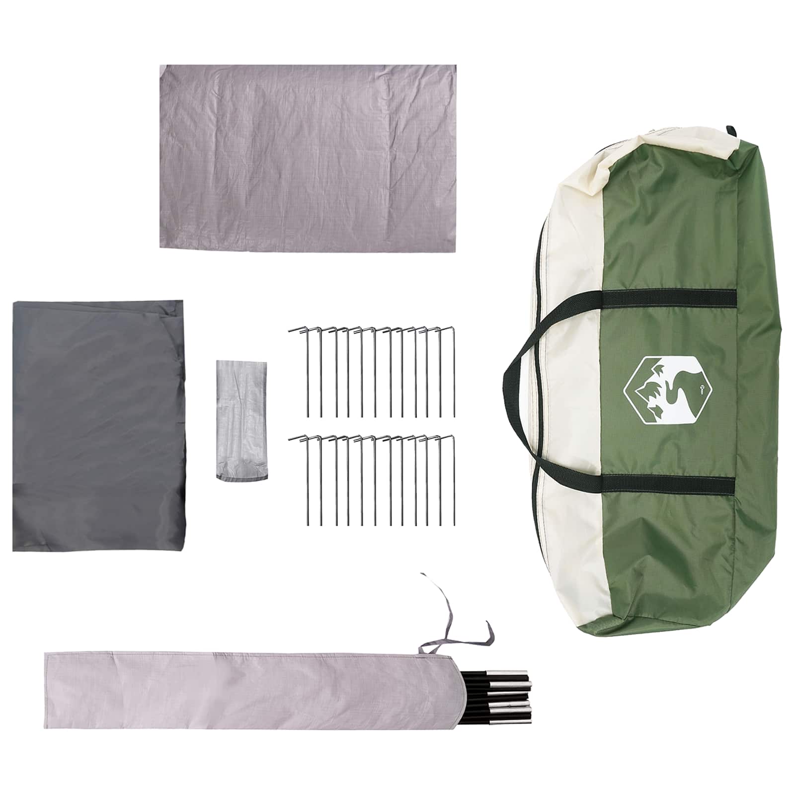 Tenda a tunnel Verde 505 x 330 x 204 cm