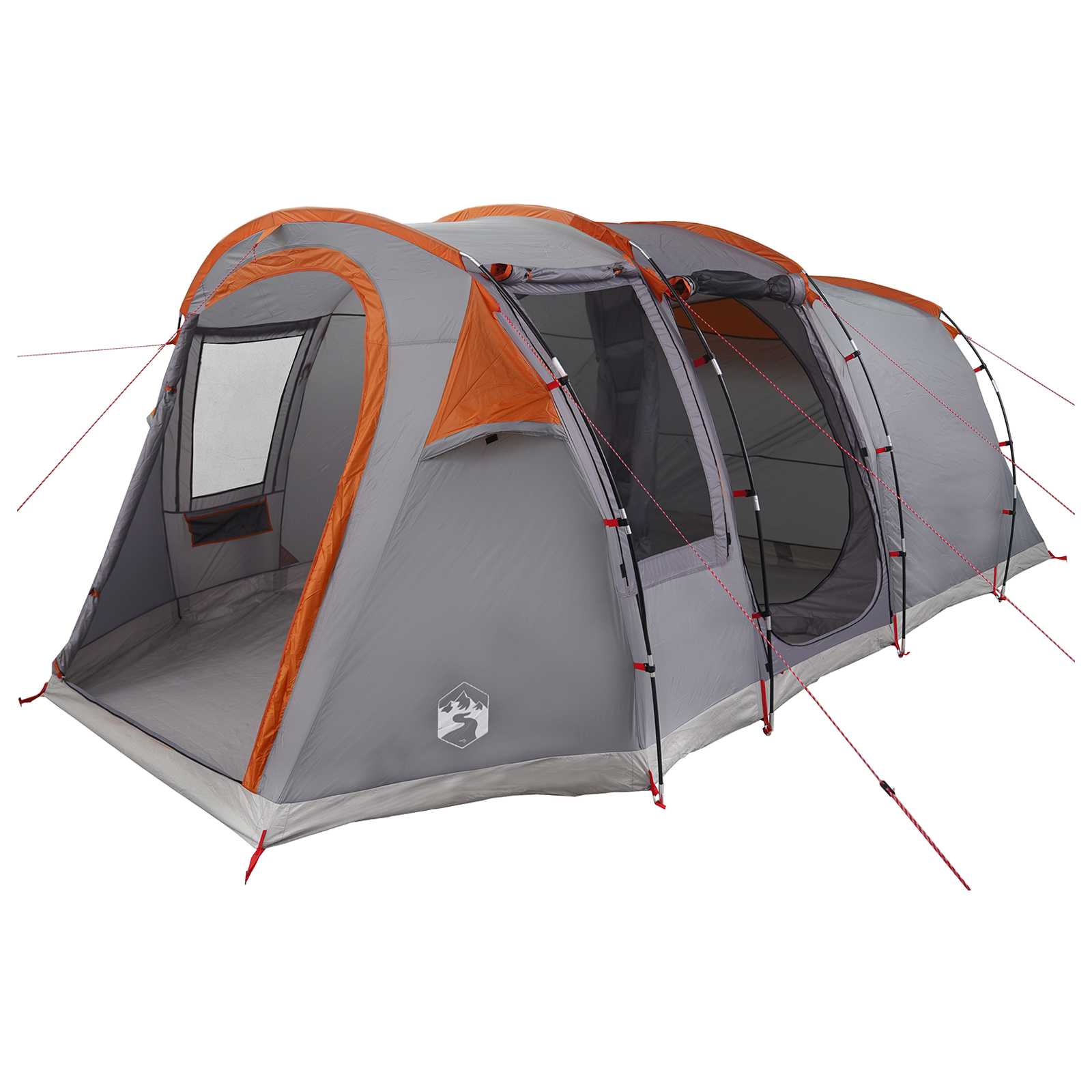 Tenda a tunnel Grigio e arancione 505 x 330 x 204 cm