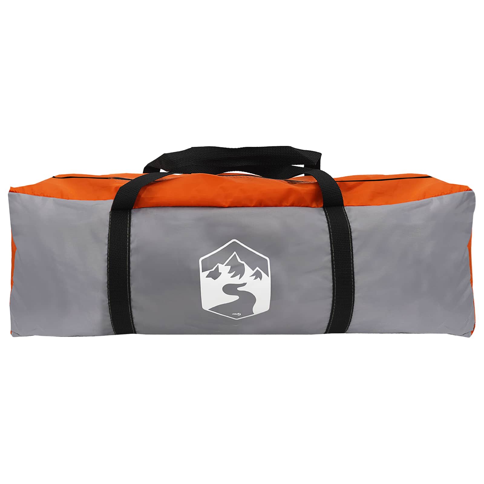 Tenda a tunnel Grigio e arancione 505 x 330 x 204 cm