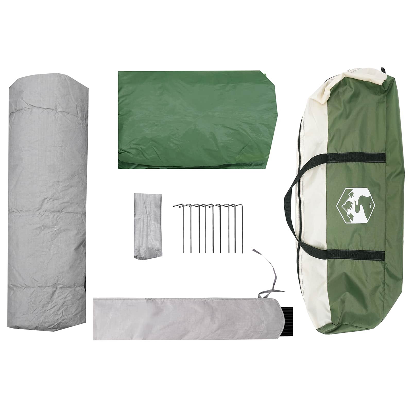 Tenda Istantanea Verde 340 x 280 x 190 cm
