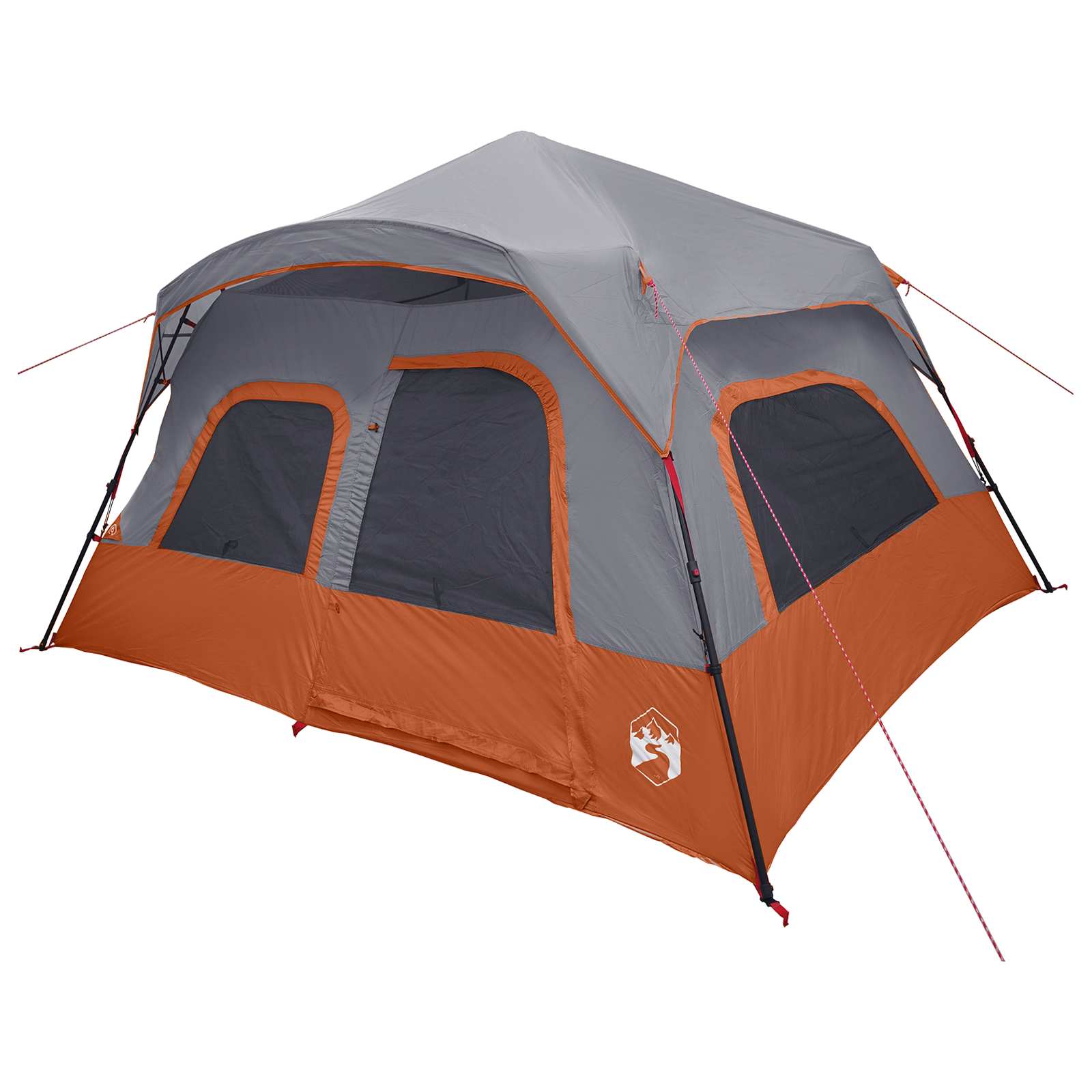 Tenda Istantanea Grigio e arancione 340 x 280 x 190 cm