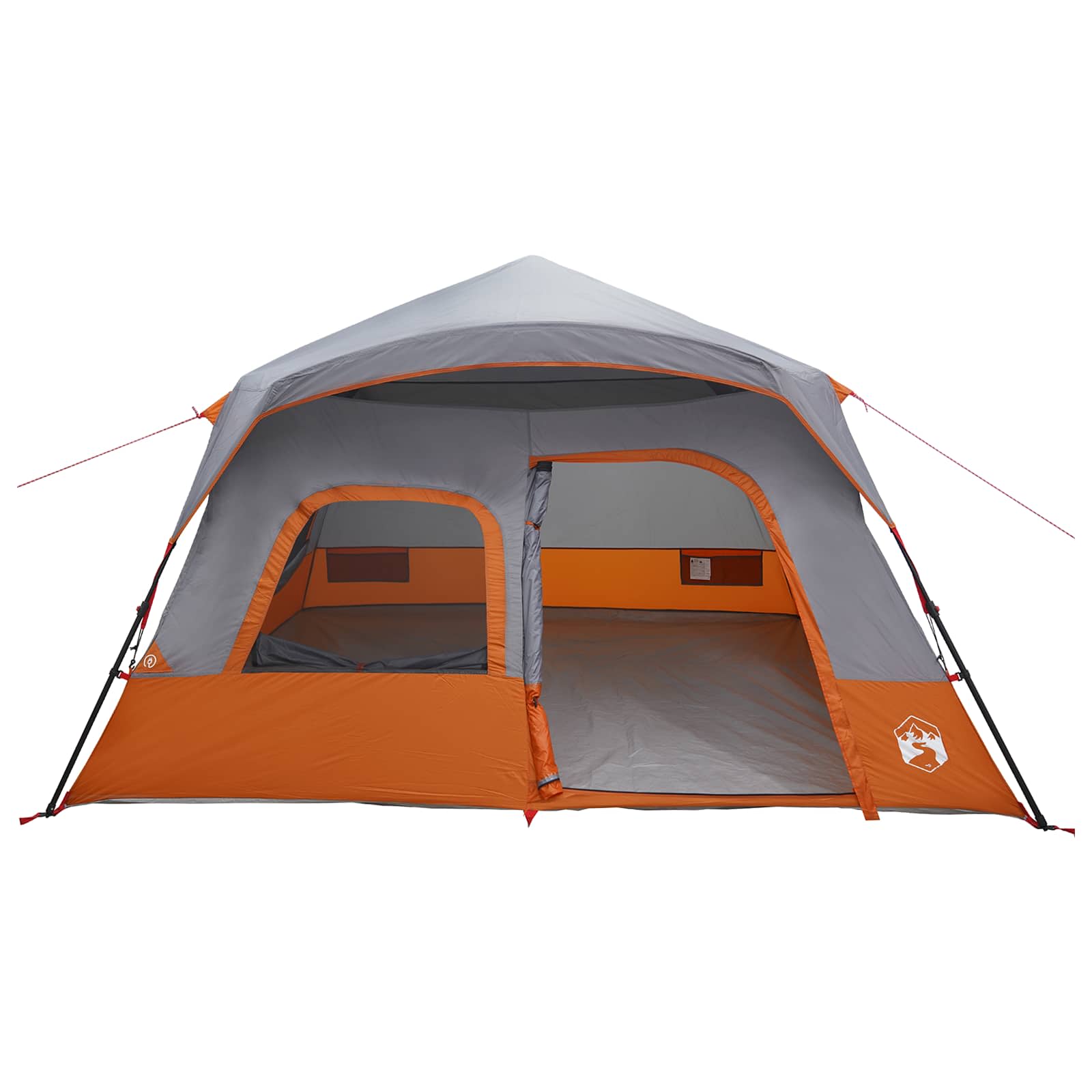 Tenda Istantanea Grigio e arancione 340 x 280 x 190 cm
