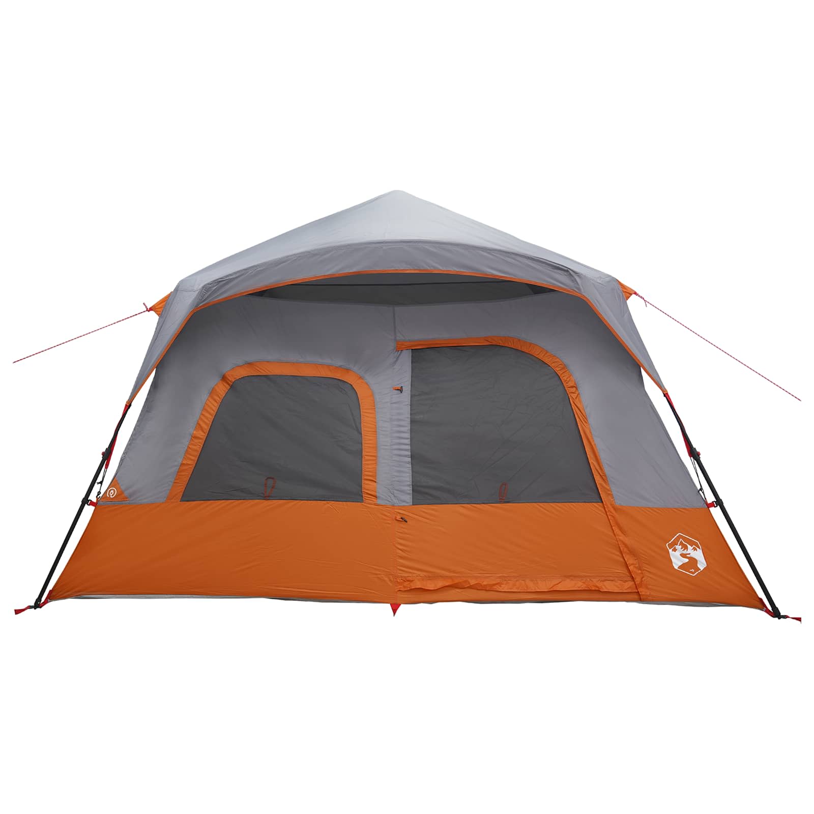 Tenda Istantanea Grigio e arancione 340 x 280 x 190 cm