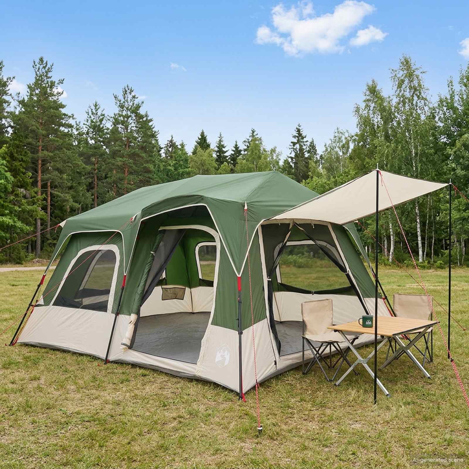 Tenda Istantanea 8 persona Verde