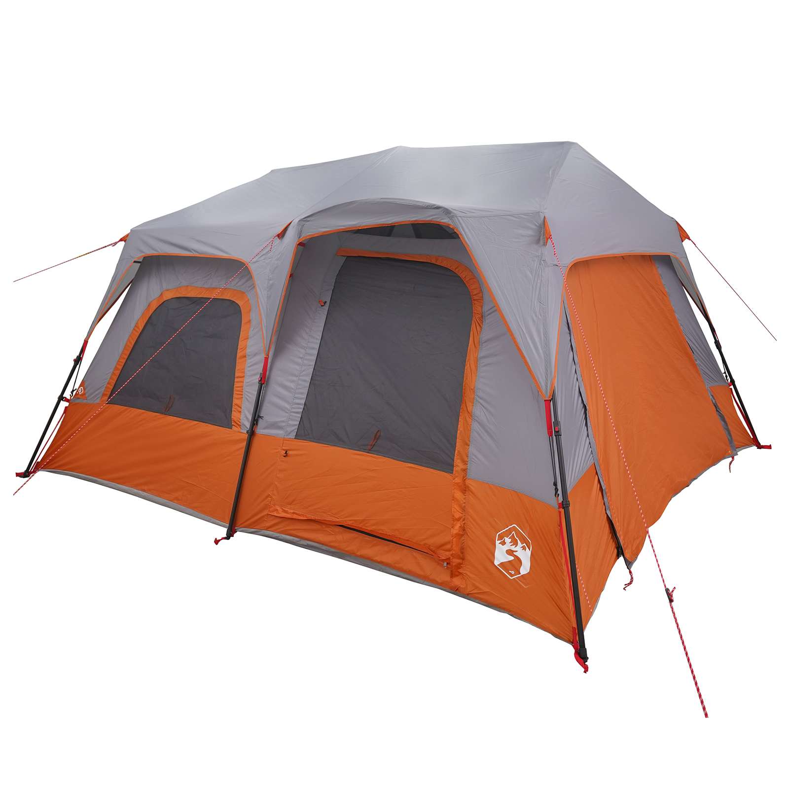 Tenda Istantanea 8 persona Grigio e arancione