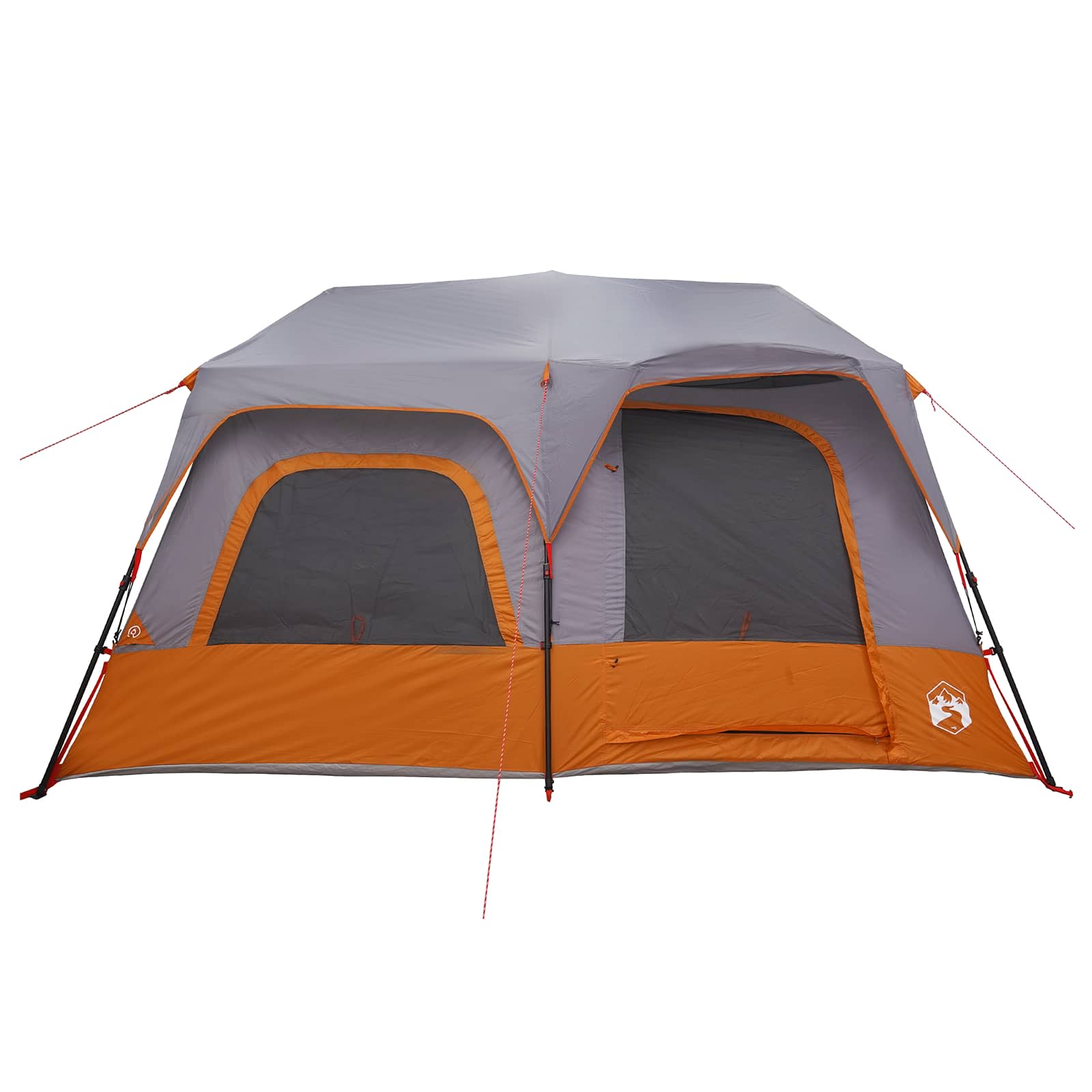 Tenda Istantanea 8 persona Grigio e arancione