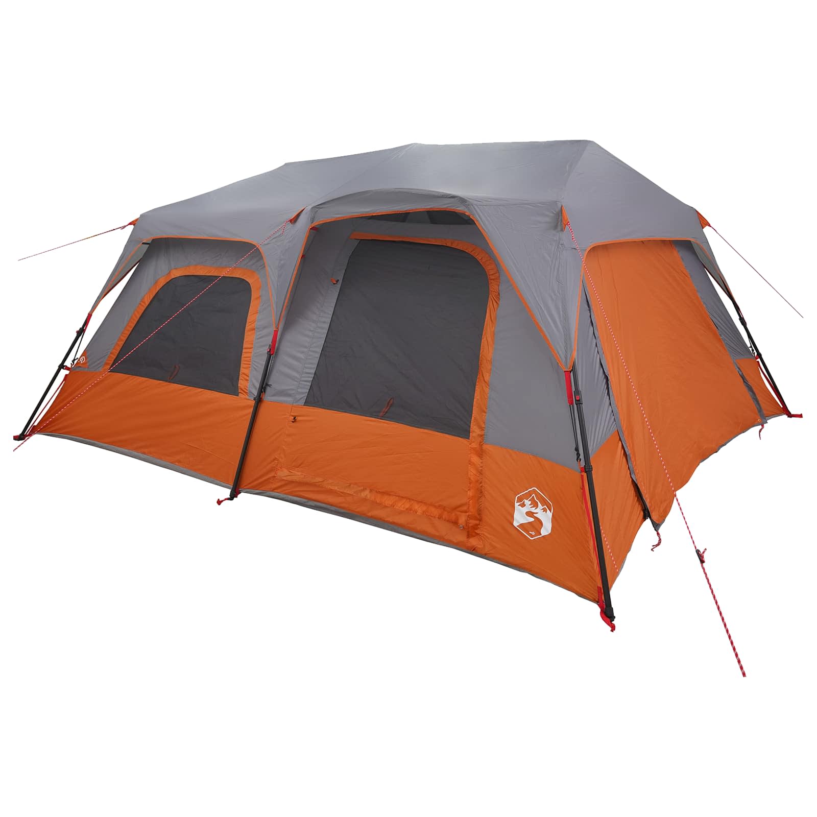 Tenda Istantanea 10 persona Grigio e arancione