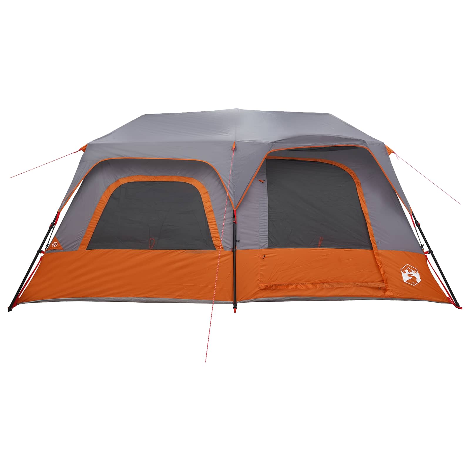 Tenda Istantanea 10 persona Grigio e arancione