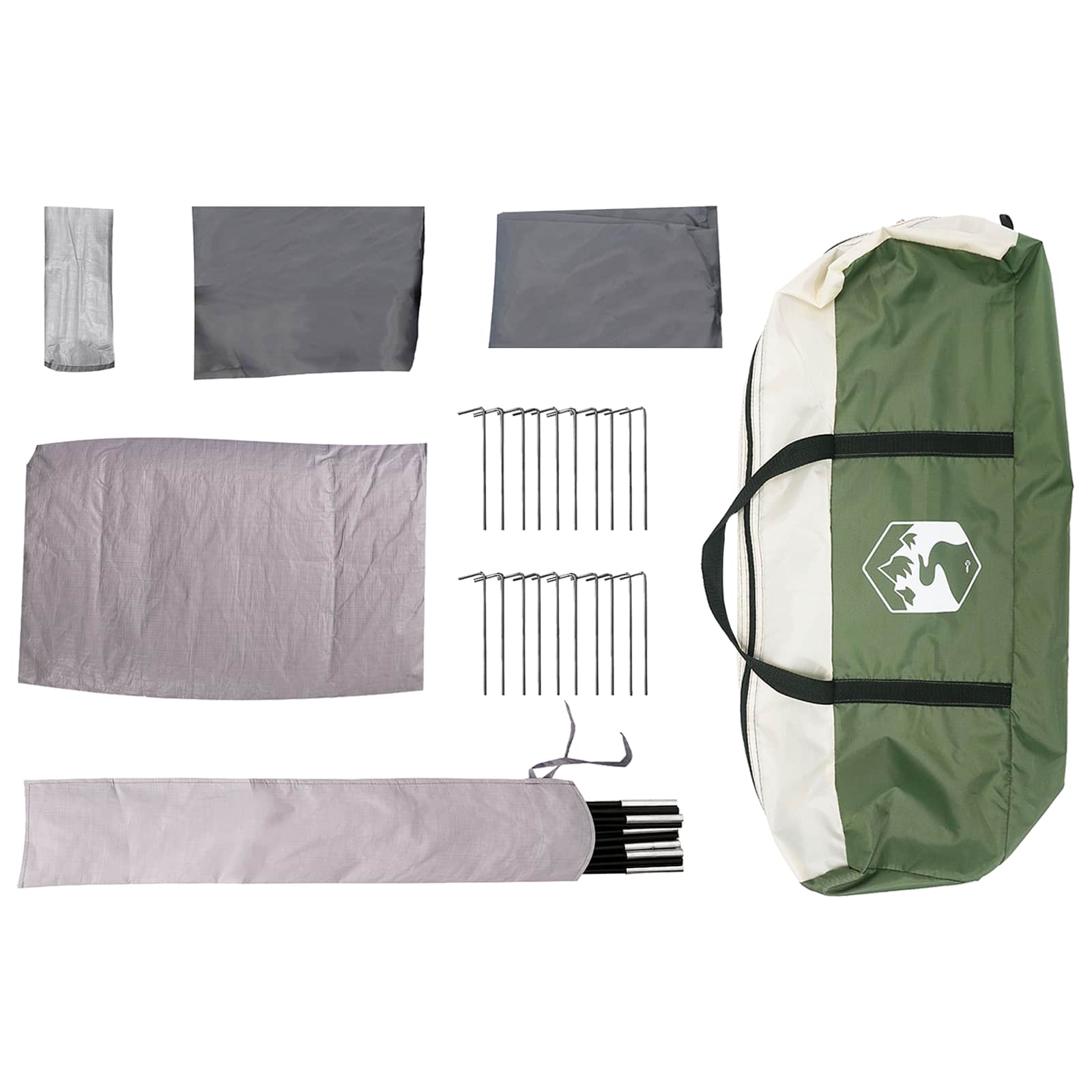 Tenda Istantanea Verde 524 x 232 x 192 cm