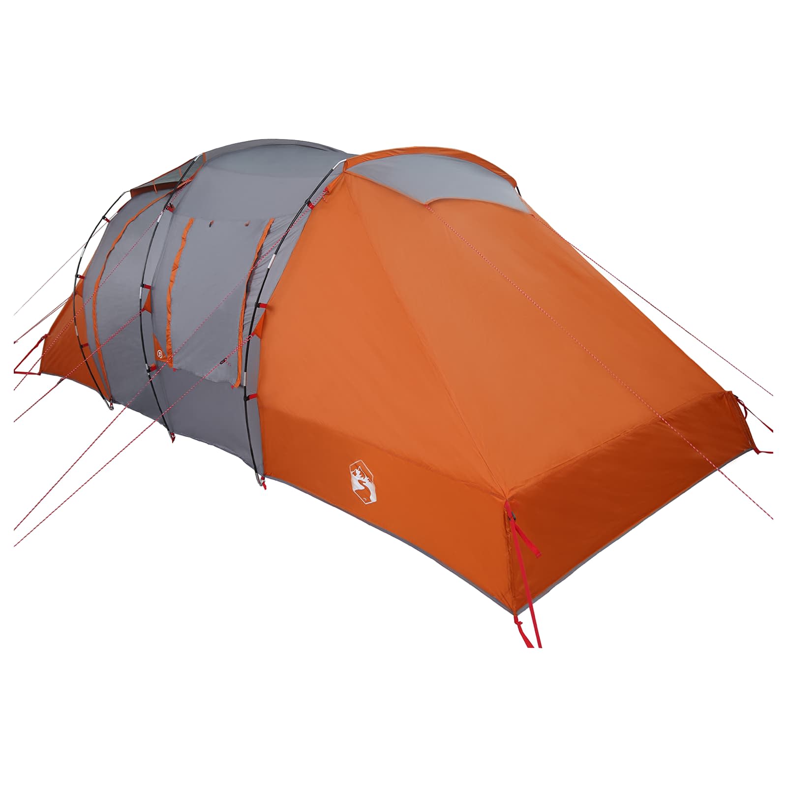 Tenda Istantanea Grigio e arancione 524 x 232 x 192 cm