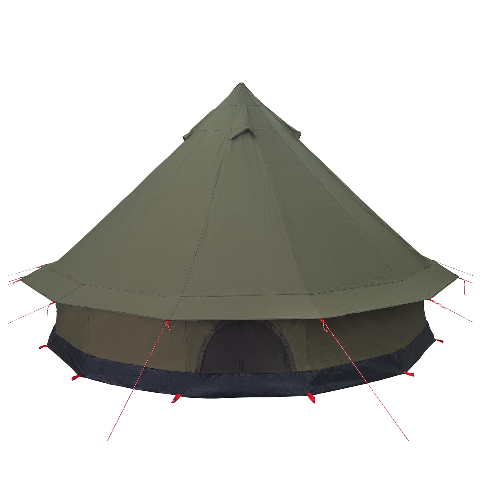 Tenda Familiare 6 persona Verde militare Policotone