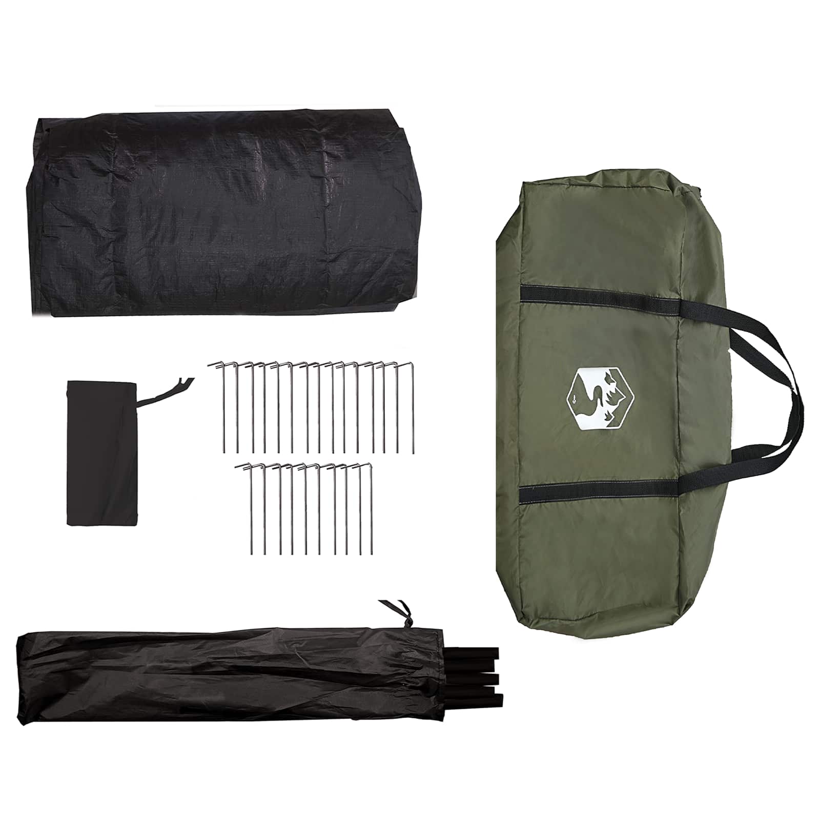 Tenda Familiare 10 persona Verde militare Policotone