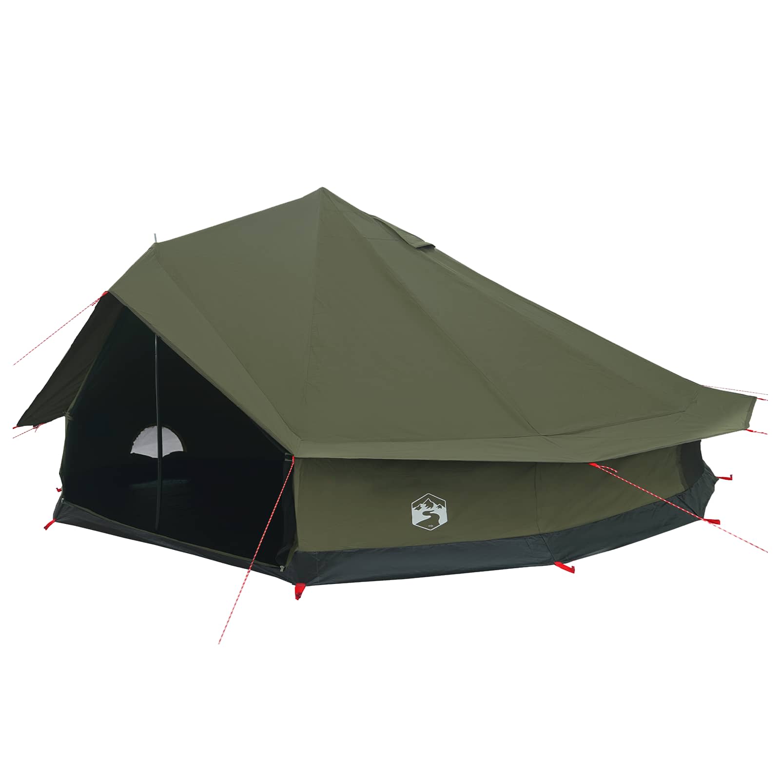 Tenda Familiare 12 persona Verde militare Policotone