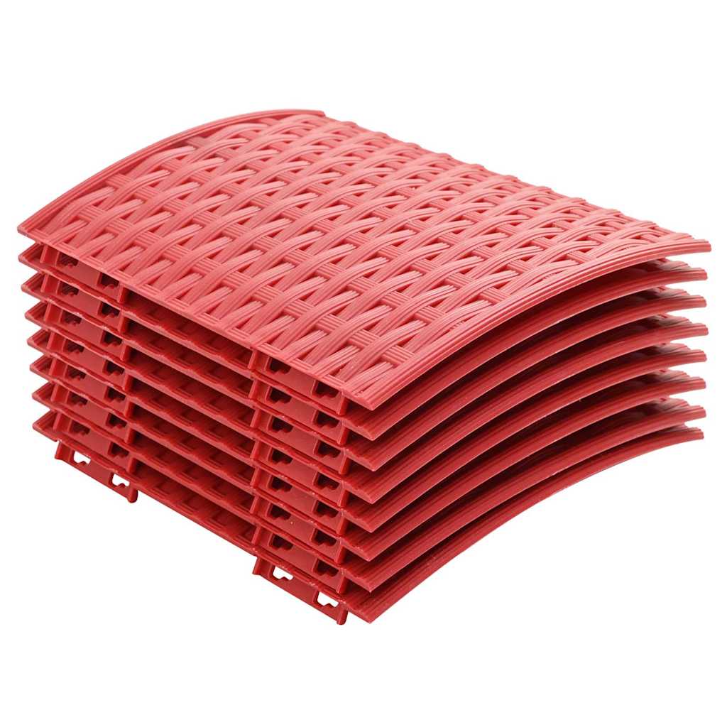 GonnaperAlberodiNatale Rosso Ø 65 x 24 cm Plastica